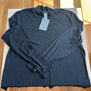 Women hm gray high neck tunic